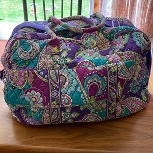 Vera Bradley travel duffel bag